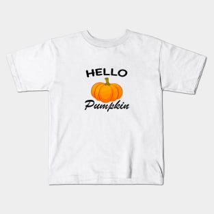 Hello Pumpkin Kids T-Shirt